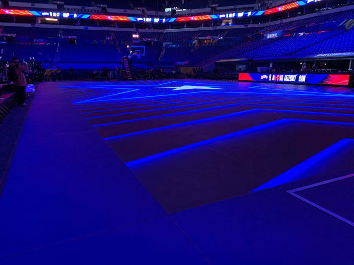 NBA All-Star LED Court